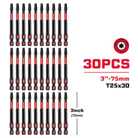 GEINXURN S2 alloy steel T25 3in torx bits for durability under high torque