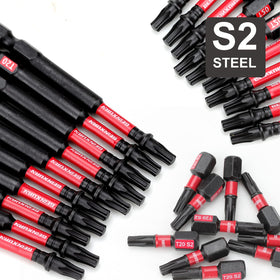 GEINXURN S2 alloy steel T25 bit offers hardness and toughness