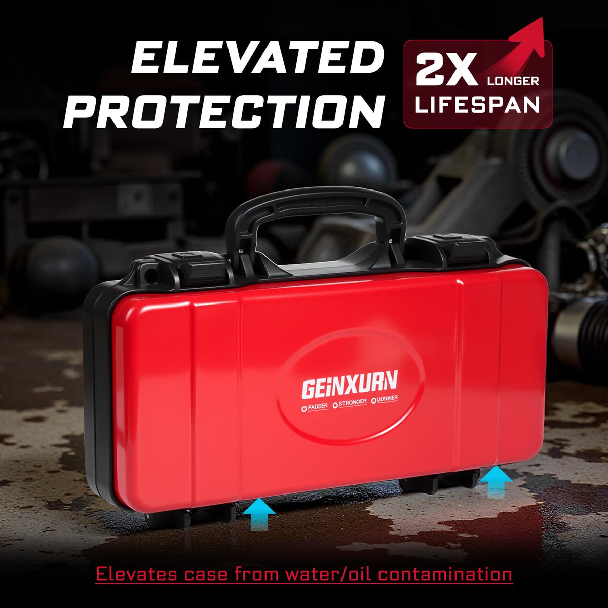 Geinxurn shockproof steel body withstands rough handling