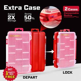 Geinxurn transparent lid design providing clear content visibility.