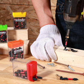 GEINXURN storage color box keeps bits organized and visible