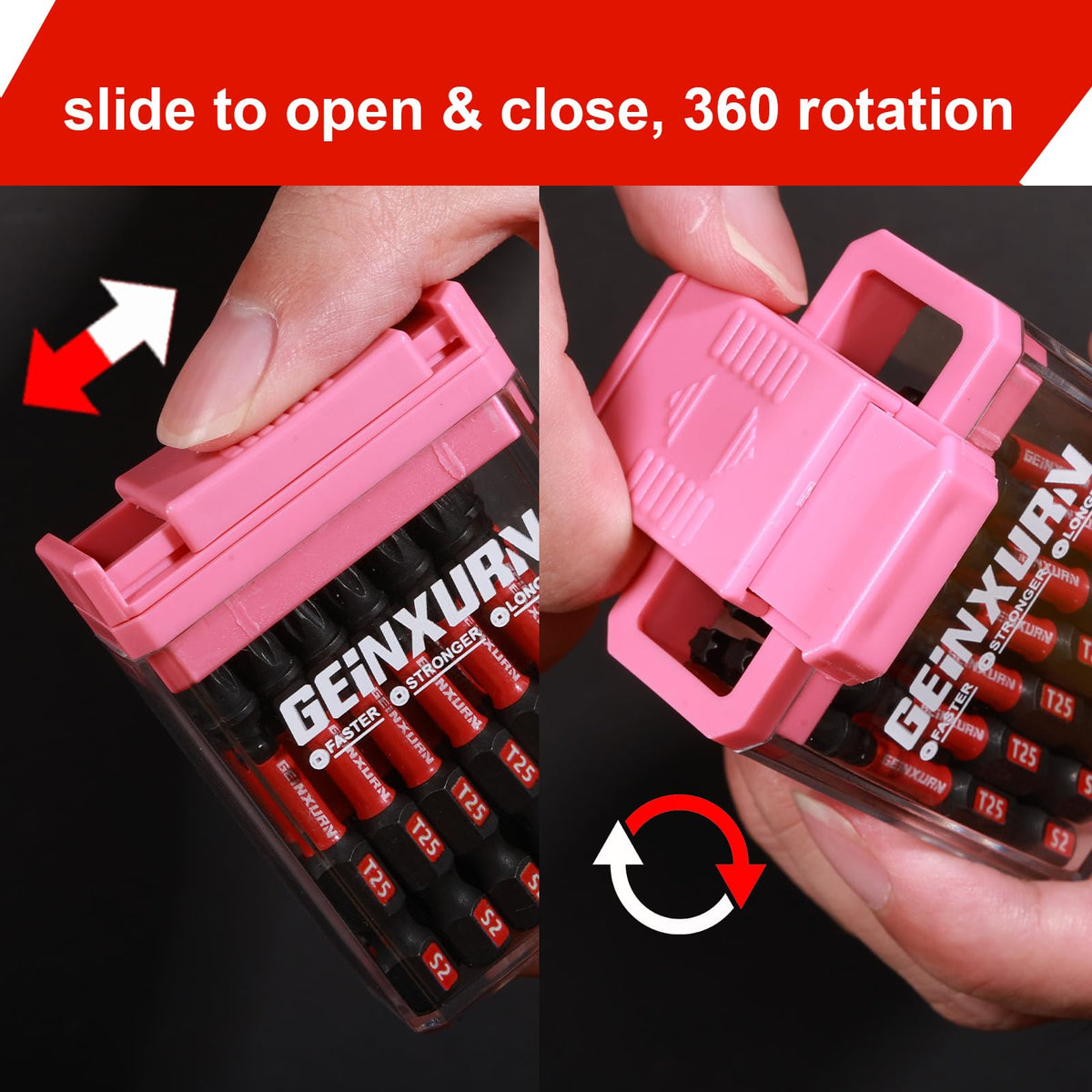 GEINXURN T15 Torx bit delivers secure screw engagement and durability