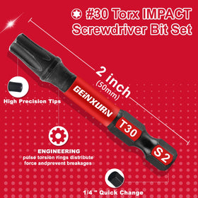 GEINXURN T20 Torx bit for reliable high-torque tasks