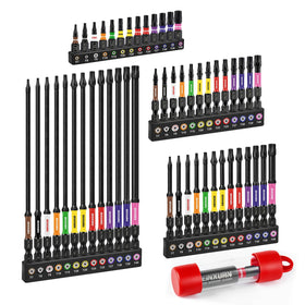Geinxurn Torx bits 52pc set with color-coded base for precise screw driving