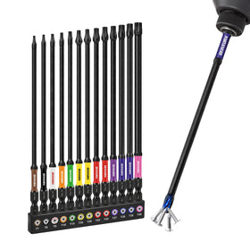 Geinxurn torx bits set with color-coded base for quick identification and secure fits.