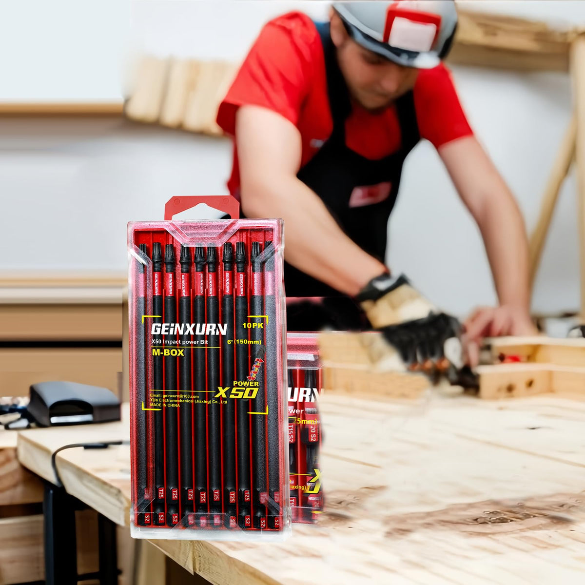Geinxurn versatile bit set suits a range of screwdriving tasks