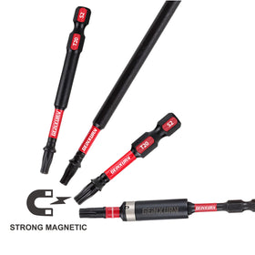 GEINXURN woodworking-ready bits ideal for screw driving in carpentry.