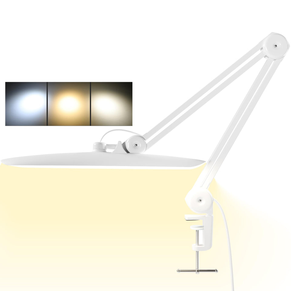 Gelpal 3000 Lumens lamp head close-up showing bright adjustable light for detailed work