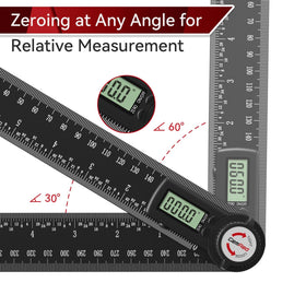 GemRed 82305 reads both inside and outside angles with reliable precision