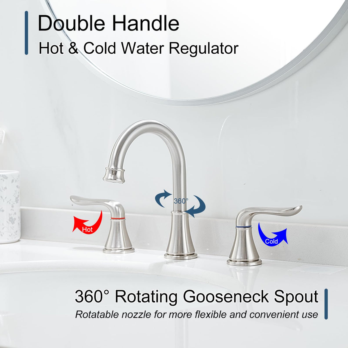 GENBONS quick-connect hoses simplify installation for DIY setups.