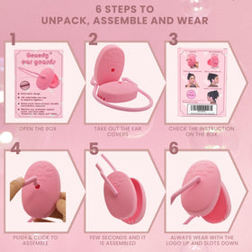 Genedy ear covers quick to apply for secure coverage