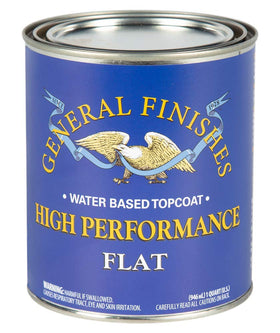 General Finishes High Performance Topcoat Flat bottle image showing durable protection.