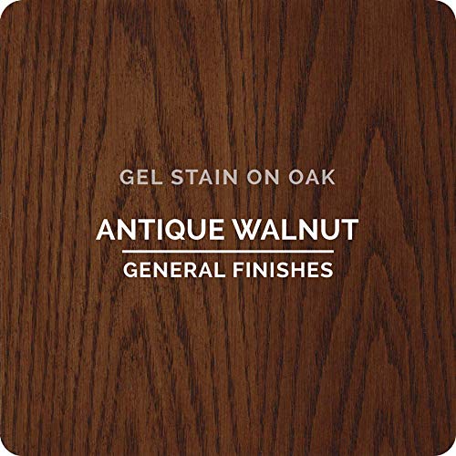 General Finishes Oil Base Gel Stain application wipe-on using cloth