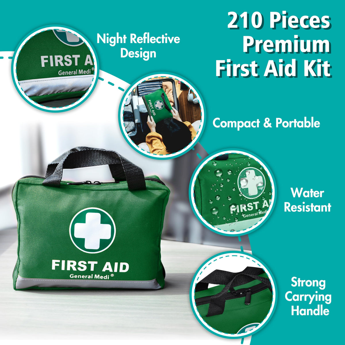 General Medi ice pack cooling relief for minor injuries on the go