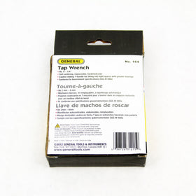 General Tools 164 plain tap wrench close-up of jaws and knurled sleeve for precision work.