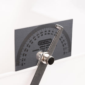 General Tools protractor for carpentry, cabinet making, and framing tasks.