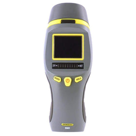 General Tools MM9 pinless pad detects moisture non-destructively in drywall and wood.