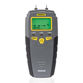 General Tools MMD4E digital moisture meter front view for quick on-site moisture checks