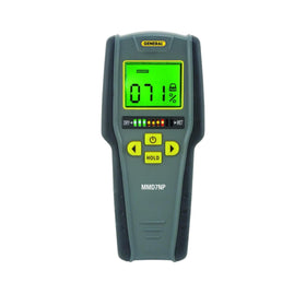General Tools MMD7NP front view showing pinless moisture meter for quick indoor checks