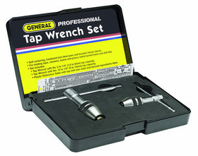 General Tools professional tap wrench set with two sizes for precise threading