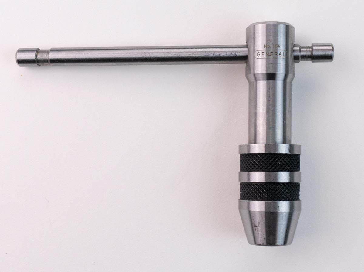 General Tools sliding T-handle tap wrench shows easy maneuvering in tight spaces