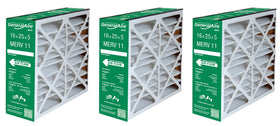 GeneralAire 4541 MERV 11 ReservePro filter pack of 3 for 16x25x5 furnaces improves indoor air quality.