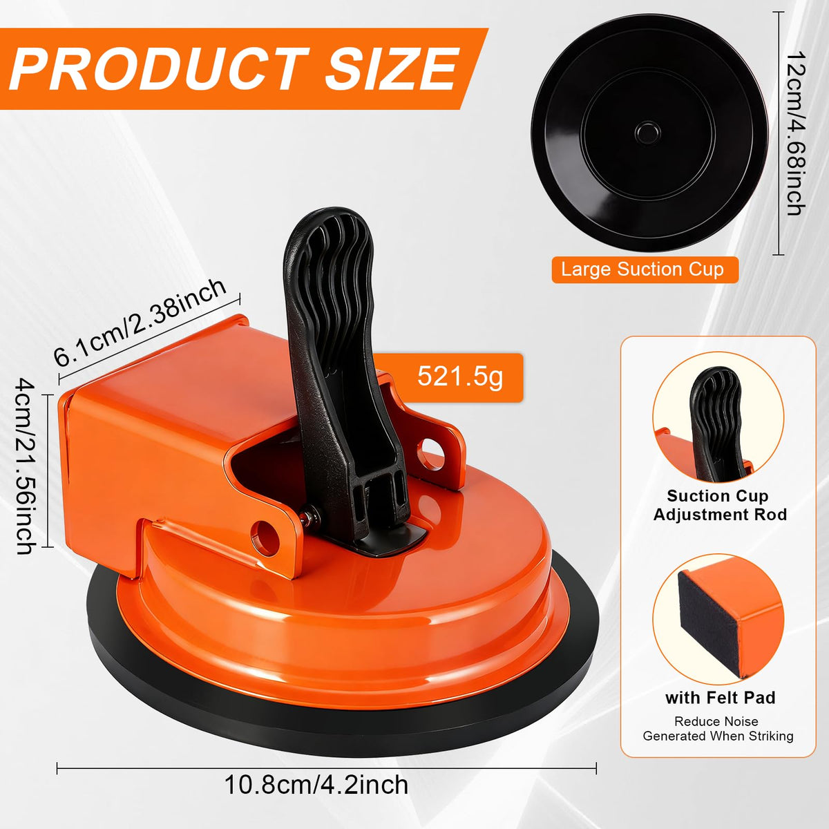 Generic 2026 Floor Gap Fixer Tool reusable sticky pads grip textured flooring surfaces without residue.