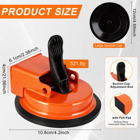 Generic 2026 Floor Gap Fixer Tool reusable sticky pads grip textured flooring surfaces without residue.