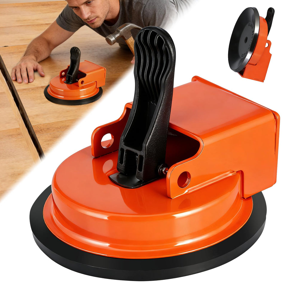 Generic 2026 Floor Gap Fixer Tool shows suction cup in action for steady plank alignment.
