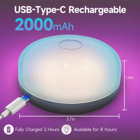 Generic 2PACK shower light with timer function helps manage energy use during longer showers.