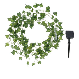 Generic 33ft 100-LED solar ivy string lights for outdoor ambiance.