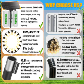 Generic five-prong bases ensure stable footing on varied surfaces.