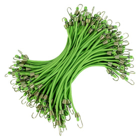 Generic 50-pack small bungee cords 10-inch with hooks for versatile securing tasks