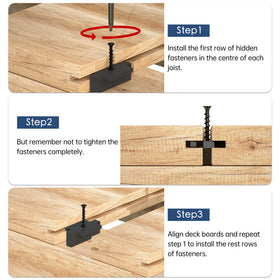 GENERIC 6mm buckle spacing supports grooves for even boards