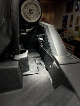Generic Air Coupler Mount Black close-up reveals rugged mounting hardware.