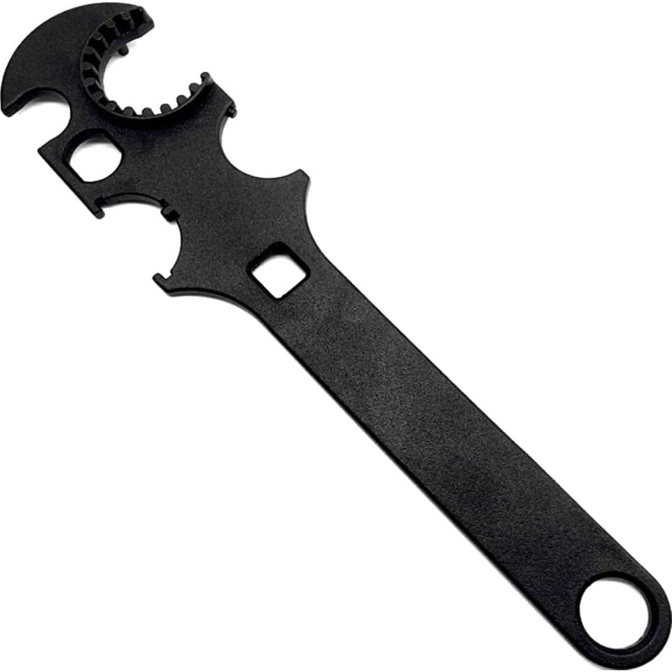 Generic Armorers Wrench with smooth jaw adjustment for precise nut removal