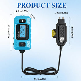 Generic Automotive Fault Probe Tester LED display provides clear data in dim light.