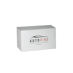 Generic AUTORIND quart can with open lid showing interior access.