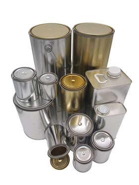 Generic AUTORIND unlined tin can ideal for crafts and non water based liquids.