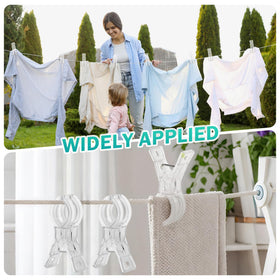Generic balloon arch clip suitable for indoor and outdoor use