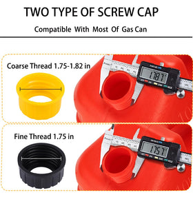 Generic base caps available in fine and coarse styles.