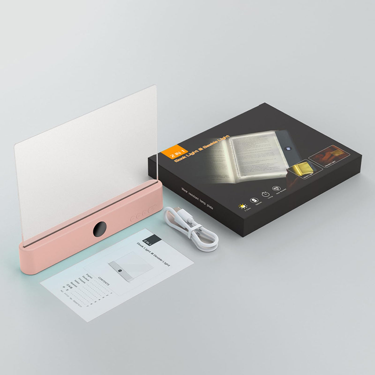 Generic Book Light gift-ready packaging for book-loving recipients.