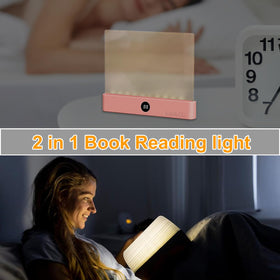 Generic Book Light portable flat panel, easy to carry anywhere.