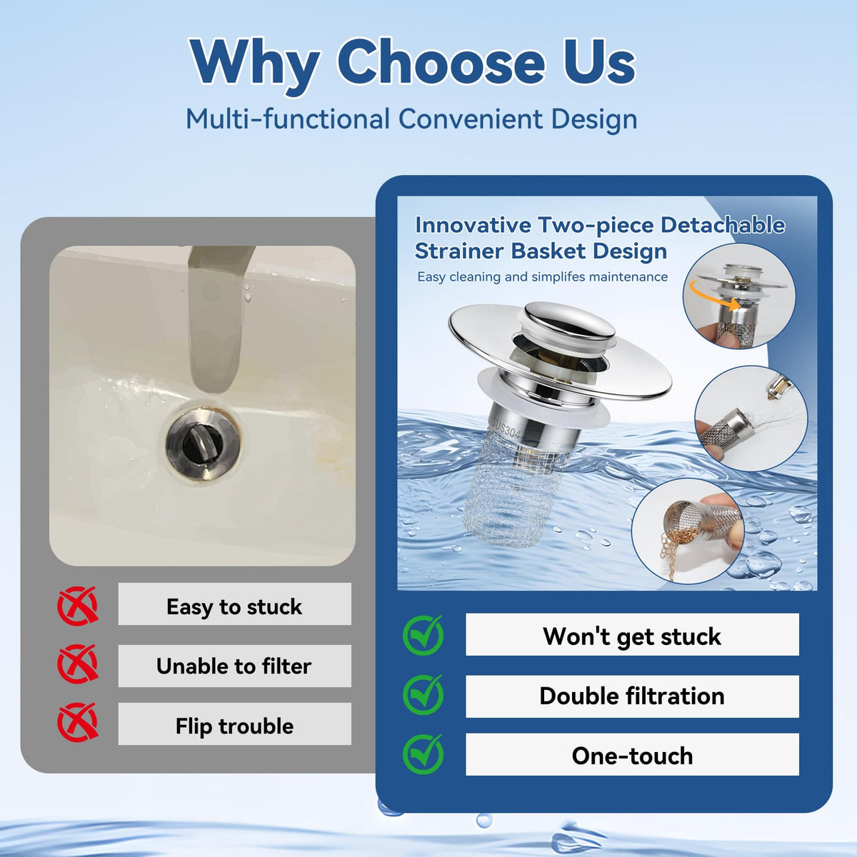 Generic brass-core durability emphasizes long-lasting performance in daily use.