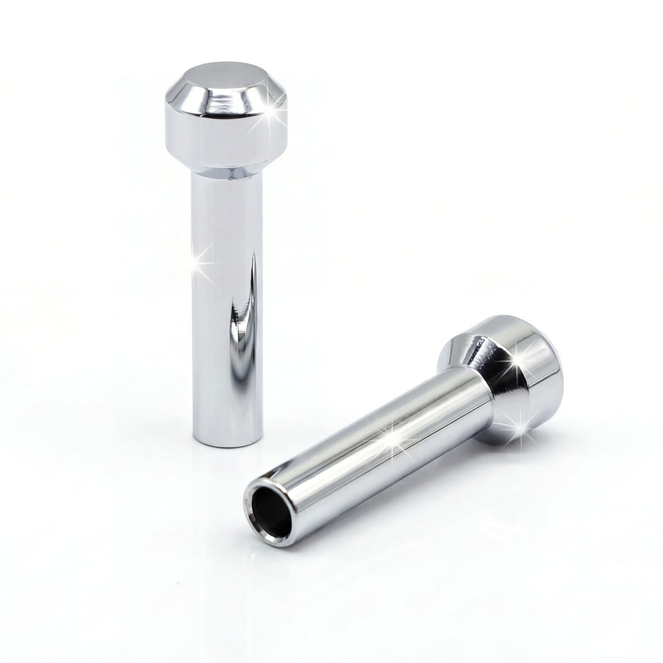 Generic Chevy C10 door lock knobs pair for a refined interior upgrade.