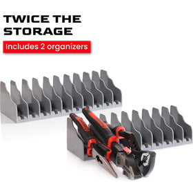 Generic compact tool tray in a drawer helps declutter and boost efficiency