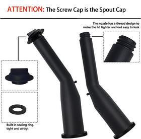 Generic complete spout kit includes drill bit for installation.
