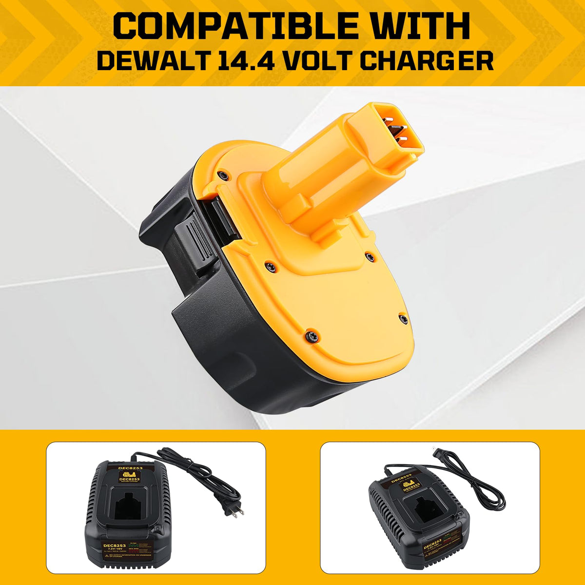 Two-pack DC9091 in-use with XRP tools for steady power