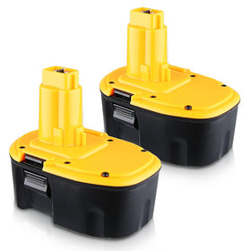 Generic DC9091 two-pack battery pack ready for quick tool swaps on busy jobsites