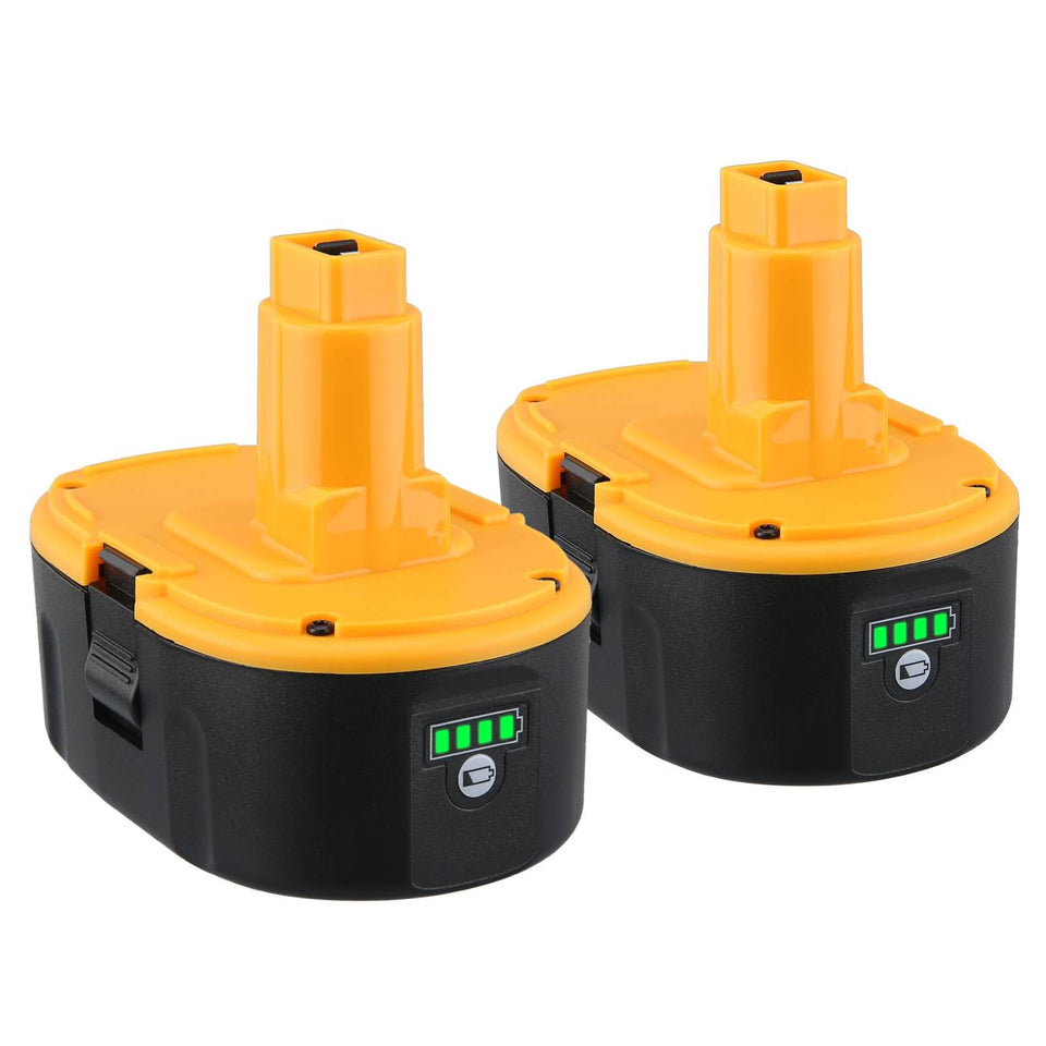 Generic DC9096 2-pack front view highlights high capacity for longer runtime